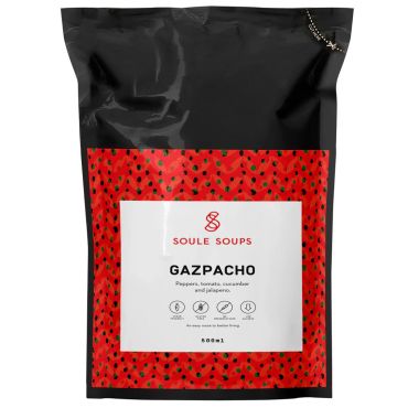Soule Soups Gazpacho Soup (Eat Cold), 500 Ml